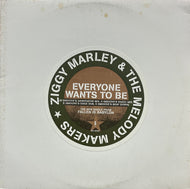 ZIGGY MARLEY AND THE MELODY MAKERS / Everyone Wants To Be (E-Smoove Remix) (Elektra – ED 6058, 12inch)