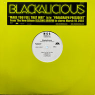 BLACKALICIOUS / Make You Feel That Way / Paragraph President (MCAR-25616-1, 12inch)