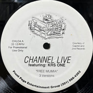 CHANNEL LIVE / Free Mumia (CHL04, 12inch)