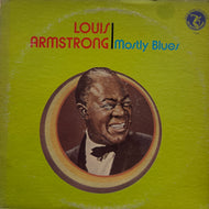 LOUIS ARMSTRONG / Mostly Blues (	Olympic Records – 7124, Vinyl, LP)