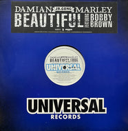 DAMIAN MARLEY Feat BOBBY BROWN / Beautiful (Universal Records – UNIR 21592-1, 12inch)