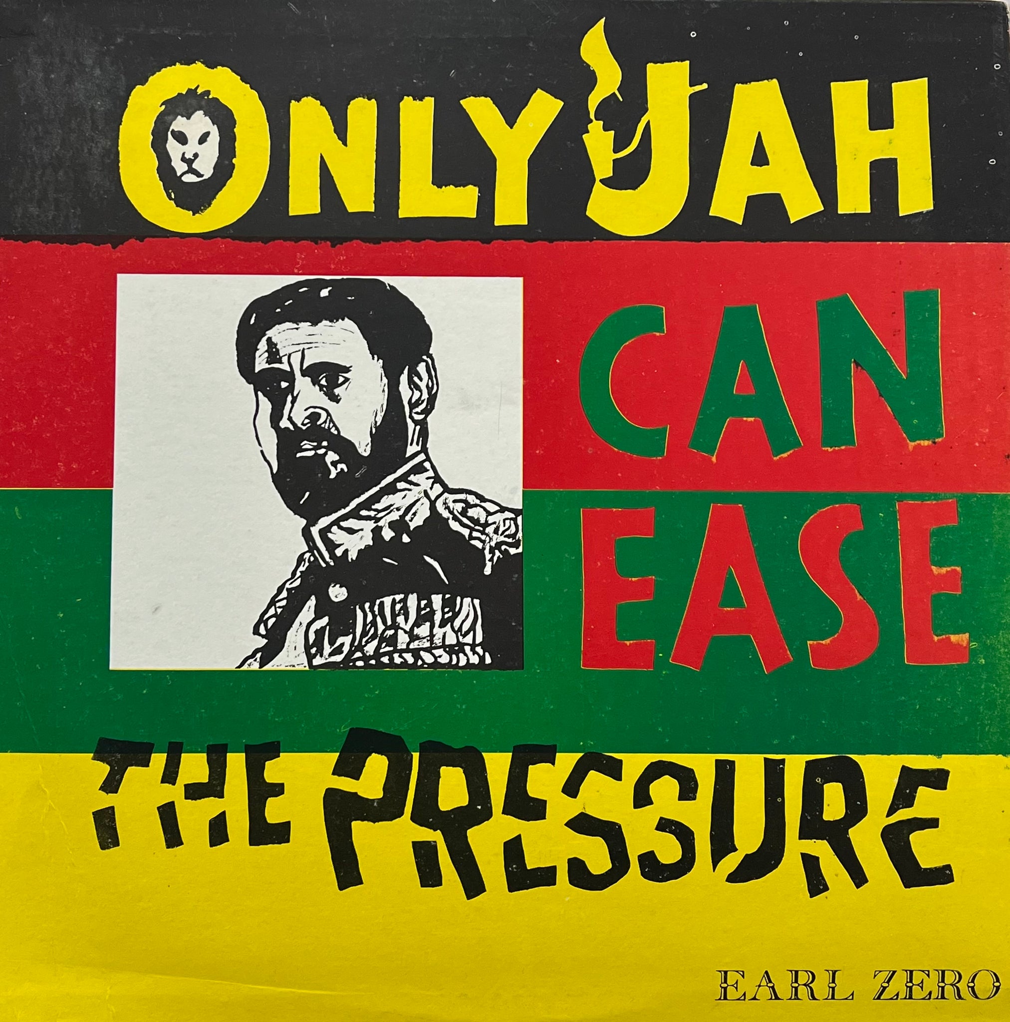 ジャマイカLP Earl Zero Only Jah Can Ease The Pressure EZ004 Freedom Sounds /00260 EARL ZERO / Only Jah Can Ease The Pressure (Freedom Sounds