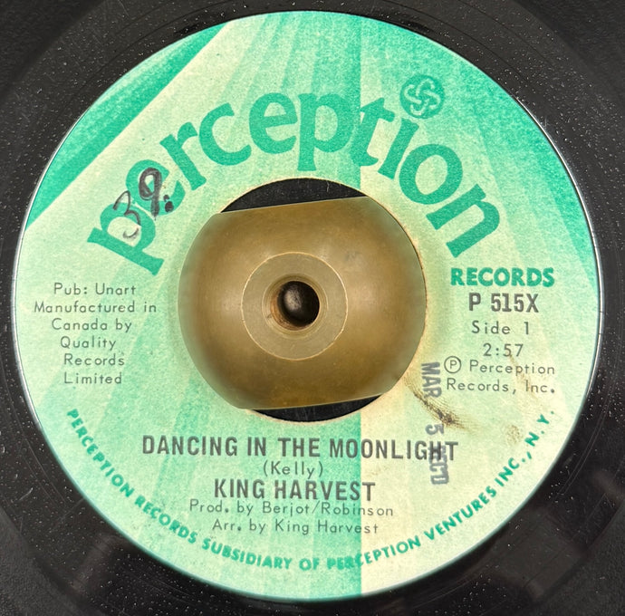 KING HARVEST / Dancing In The Moonlight (Perception – P 515X