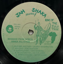 画像をギャラリービューアに読み込む, SHAKA ALL STARS / Message From Africa (Jah Shaka Music – SHAKA 848) Green label
