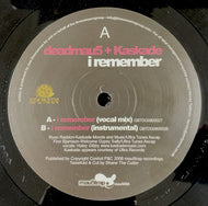 DEADMAU5 + KASKADE / I Remember (Mau5trap Recordings, mau5008, 12inch)