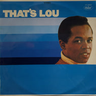 LOU RAWLS / That's Lou (Capitol CP-8362, LP) 赤盤