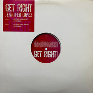 JENNIFER LOPEZ / Get Right (EAS 51288, 12inch) Promo