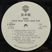 画像をギャラリービューアに読み込む, O.S.T. (Alice Cooper, Blondie) / Roadie (Warner Bros. Records – P-5585-6W, 2LP) Promo.
