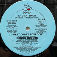 RONNIE HUDSON And The Street People / West Coast Poplock (Birdie – BD 1002, 12inch)