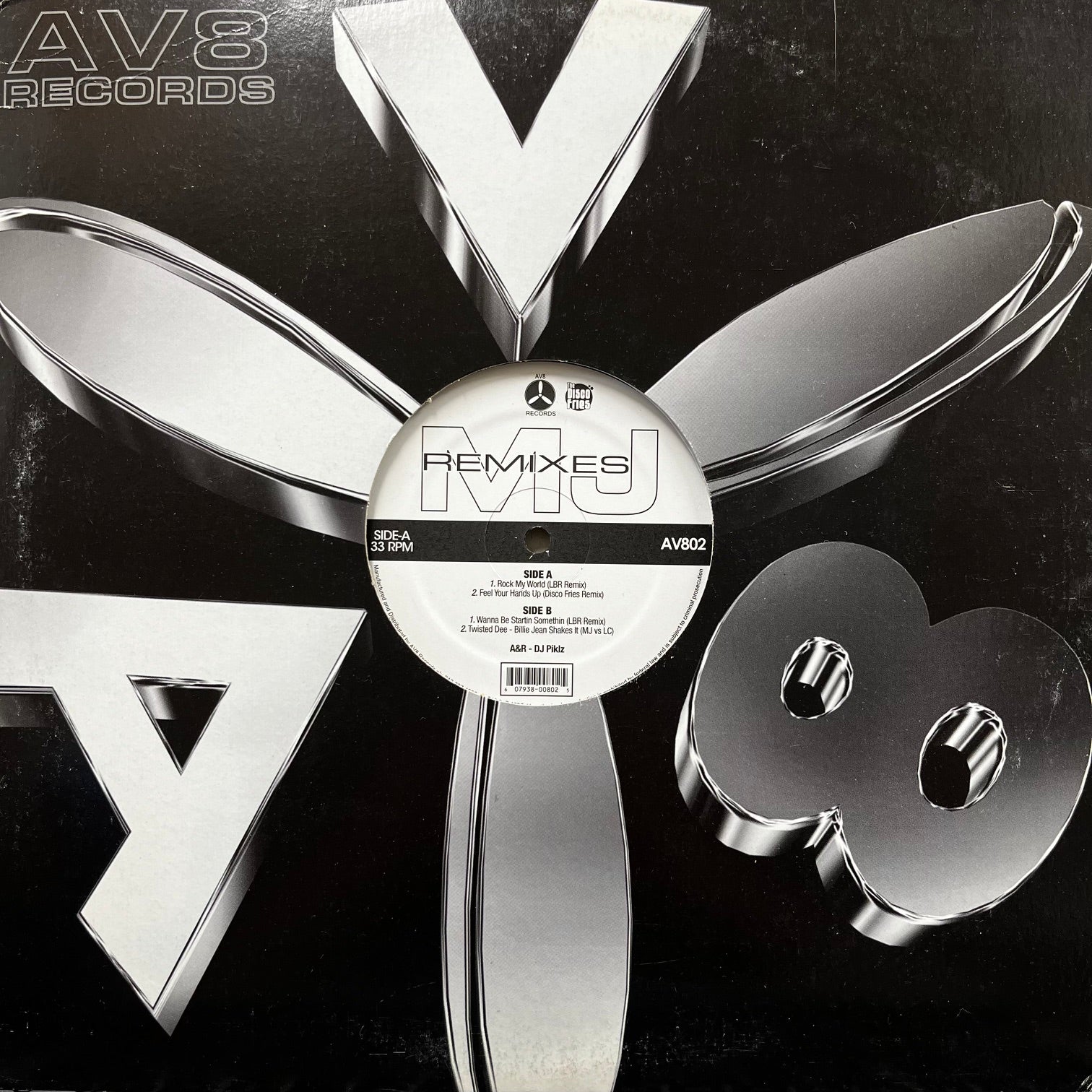 MICHAEL JACKSON / MJ Remixes (AV802, 12inch) – TICRO MARKET
