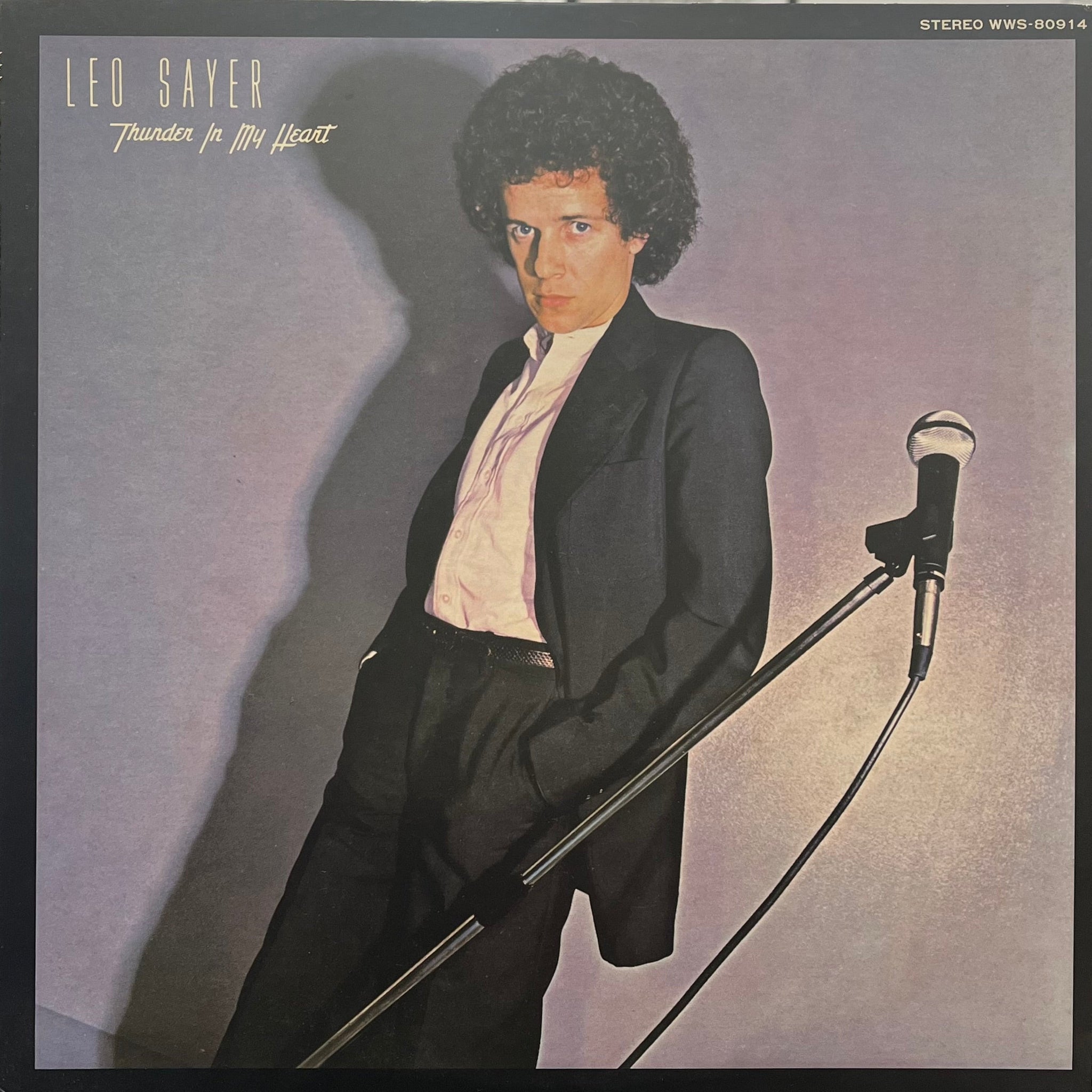 LEO SAYER / Thunder In My Heart (Chrysalis – WWS-80914, LP