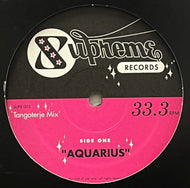 TANGOTERJE / Aquarius (Supreme Records – SUPR 005, 12inch)