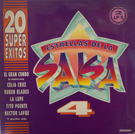 V.A. (Celia Cruz, Tito Puente ) / Estrellas De La Salsa Vol. 4 ( Manzana – 2-MAL-11, 2LP)