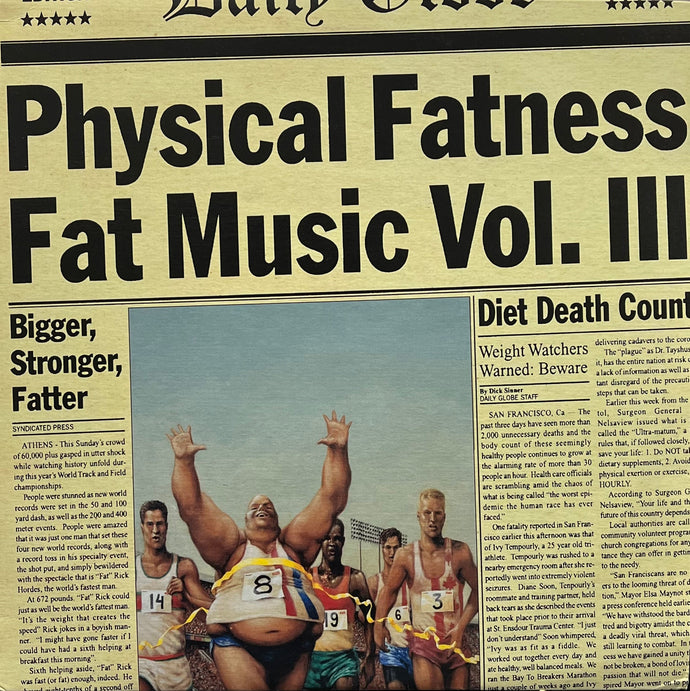 V.A.(NOFX, Hi-Standard) / Physical Fatness - Fat Music Vol. III (Fat Wreck Chords – FAT 560-1, LP)