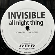 INVISIBLE MAN'S BAND - ROY AYERS / All Night Thing / Running Away (RBR-007, 12inch)