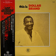 DOLLAR BRAND / This Is Dollar Brand ( Black Lion Records, PA-6107, LP) 帯付