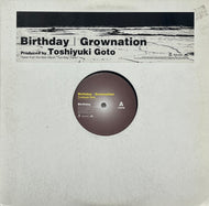 TOSHIYUKI GOTO / Birthday / Grownation (Flower – FLRS-024, 12inch)