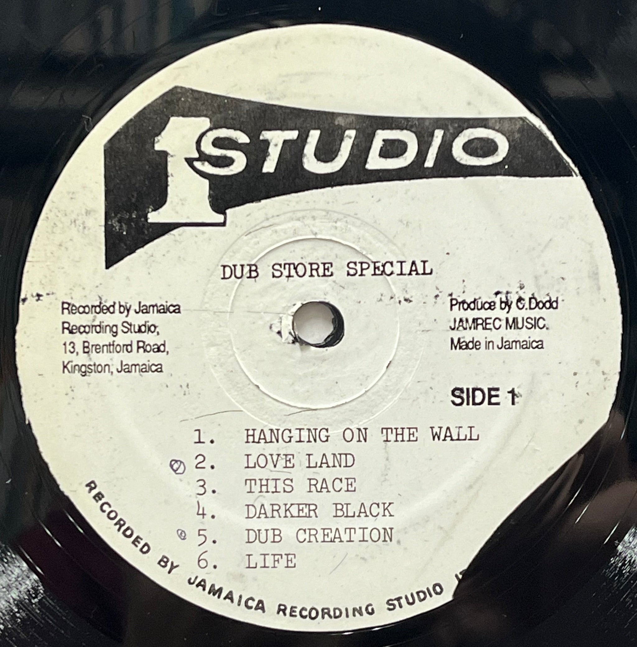 DUB SPECIALISTS / Dub Store Special (Studio One – DB 104, LP