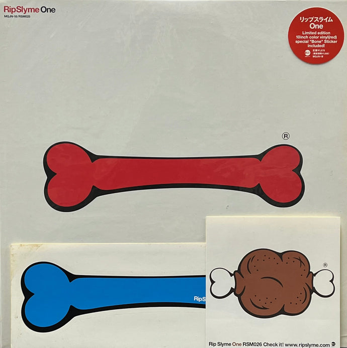 RIP SLYME / One (EastWest – MQJN-18, 10inch) Red Vinyl. – TICRO MARKET