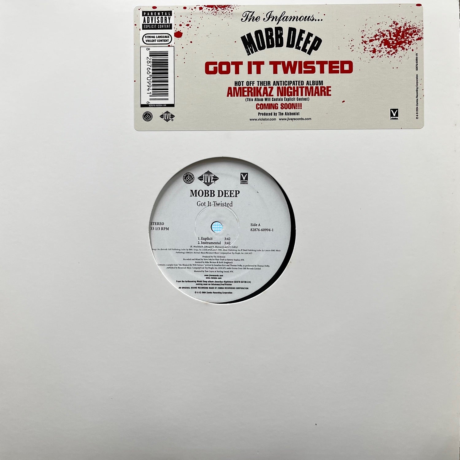 Mobb Deep / Got It Twisted (Infamous – 82876-60994-1, 12inch