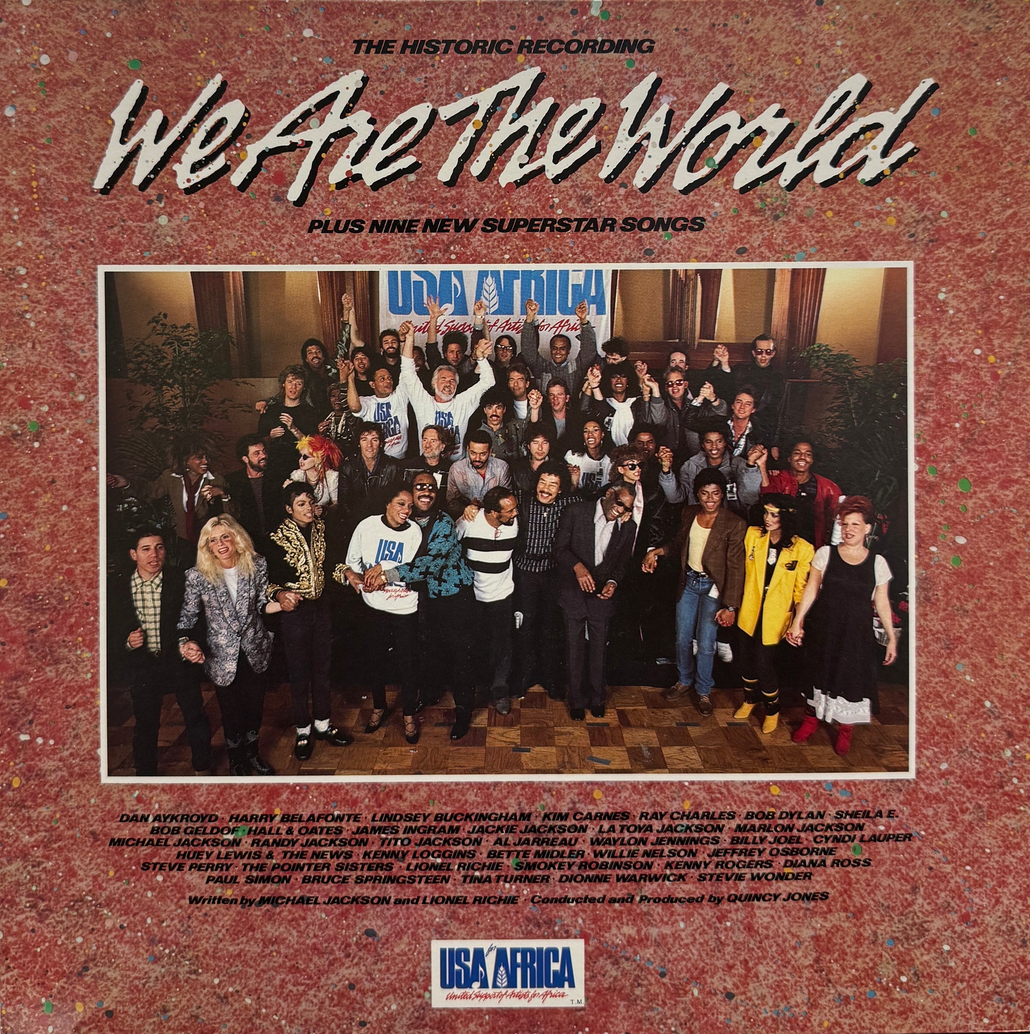 USA FOR AFRICA (QUINCY JONES) / We Are The World (CBS/Sony, 28AP
