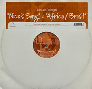 LOUIE VEGA / Nico's Song (Vega Records – VR 002, 12inch)