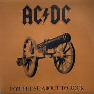AC/DC / For Those About To Rock (We Salute You) LP
