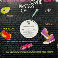 V.A. (GRANDMASTER FLASH & THE FURIOUS FIVE) / Grand Masters Of Rap (NU 9310, LP)