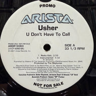USHER / U Don't Have To Call (ARDP-5060, 12inch)
