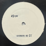 Onomono / Onomono EP 01,02 (Onomono.jp – ONOMONO-01, 12inch)