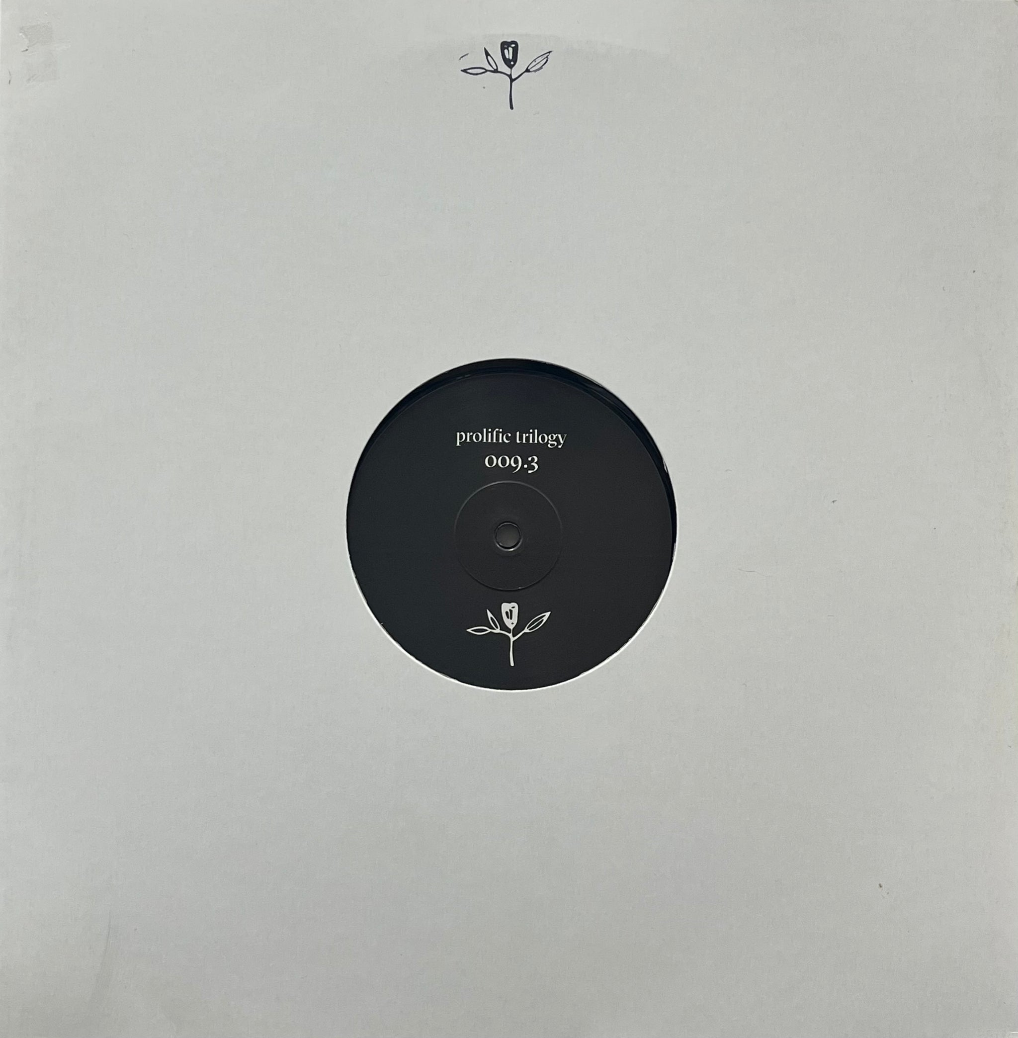 prolific trilogy 009.3 アナログレコード S.A.M. / Prolific Trilogy 009.3 (Delaphine – DELAPHINE009.3