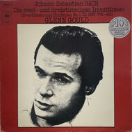 GLENN GOULD - Johann Sebastian Bach / Die Zwei- Und Dreistimmigen Inventionen (CBS)LP