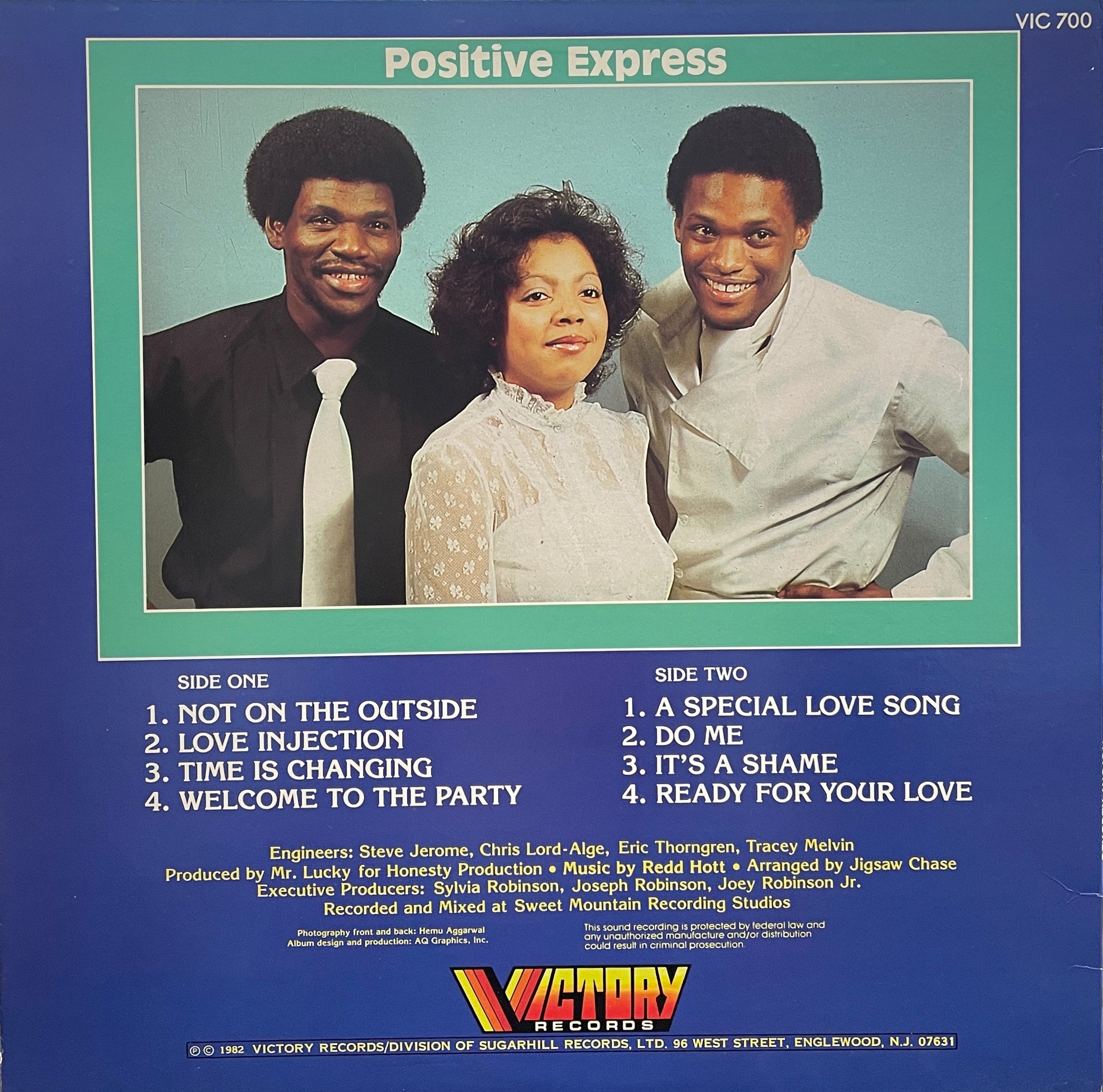 POSITIVE EXPRESS /Changin' Times (inc. It's A Shame) Victory