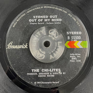 CHI-LITES / Stoned Out Of My Mind ( Brunswick, B 55500, 7inch)