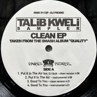 TALIB KWELI / Quality EP (Clean) RWK 5112 P, 12inch
