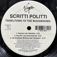 SCRITTI POLITTI / Tinseltown To The Boogiedown (Virgin, Y-38674, 12inch)