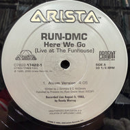 RUN D.M.C. / Here We Go (Live At The Funhouse) 07822-17422-1, 12inch