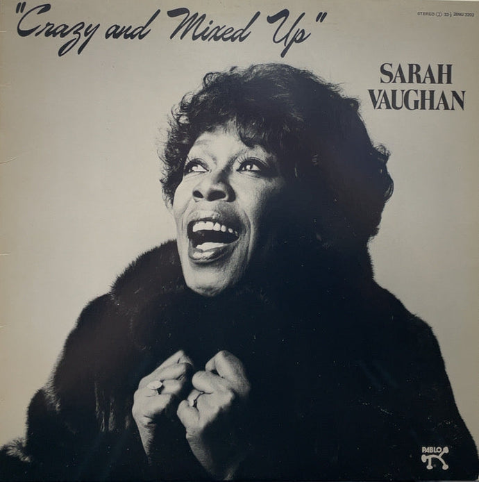 SARAH VAUGHAN / Crazy And Mixed Up ( inc. Autumn Leaves 枯葉 ) 28MJ 3202, LP