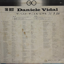 画像をギャラリービューアに読み込む, DANIELE VIDAL / Best Of Daniele Vidal ( inc. オー・シャンゼリゼ ) LP
