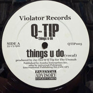 Q-TIP / Things U Do (QTIP005, 12inch)