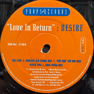 Desire / Love In Return (PROP 002, 12inch)