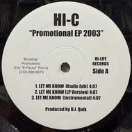 HI-C / Promotional EP 2003 (none, 12inch)