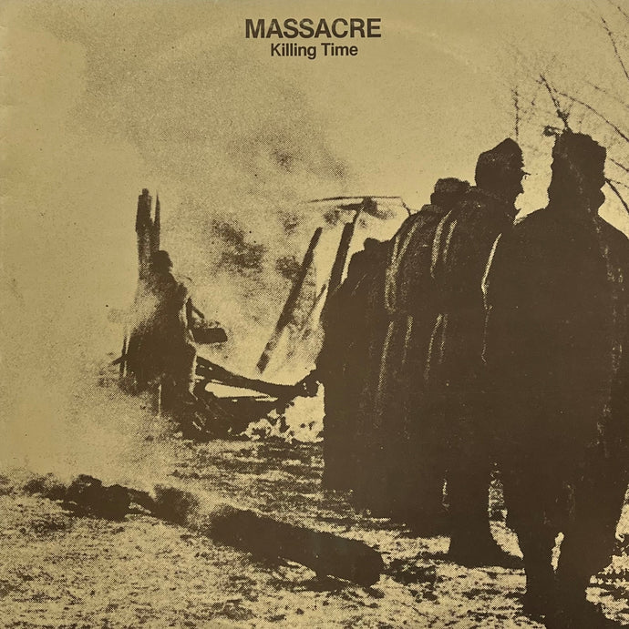 MASSACRE / Killing Time (Blue labels) (Recommended Records Japan – RRJ 001(07836-01), LP)