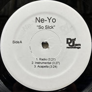 NE-YO / So Sick (Promo, 12inch)