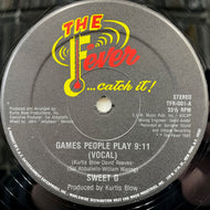 SWEET G / Games People Play (TFR-001, 12inch)