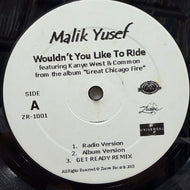 MALIK YUSEF / Wouldn't You Like To Ride (ZR-1001, 12inch)