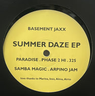 BASEMENT JAXX / Summer Daze EP (Atlantic Jaxx, JAXX 003, 12inch)
