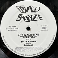 BUSTA RHYMES / Live In New York (WS-8019, 12inch)