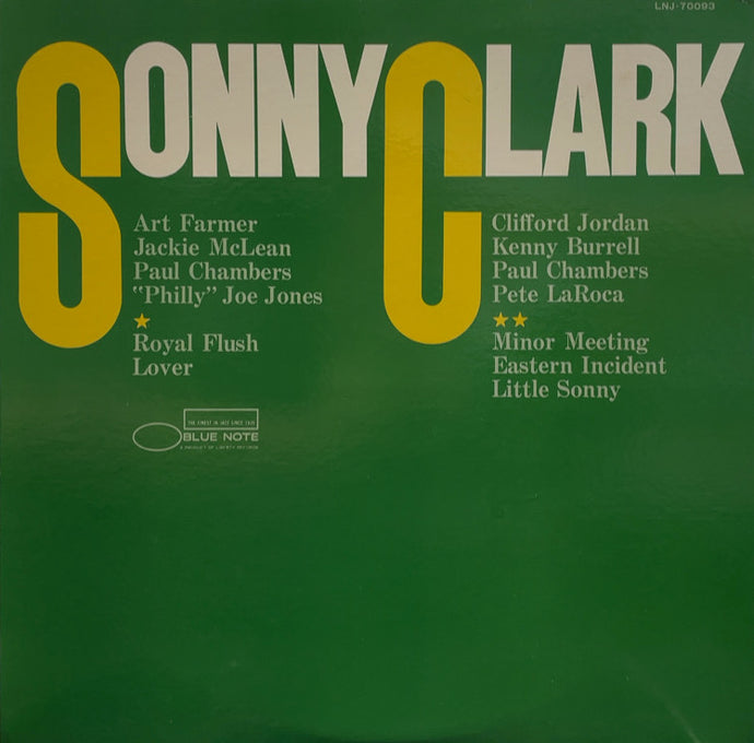 SONNY CLARK / Sonny Clark Quintet (Blue Note – LNJ-70093, LP)