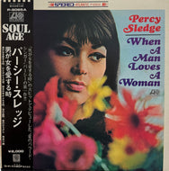PERCY SLEDGE / When A Man Loves A Woman ( Atlantic ‎– P-6065A, LP) 帯付